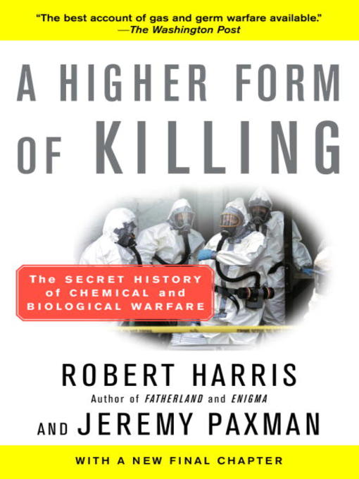 Title details for A Higher Form of Killing by Robert Harris - Available
